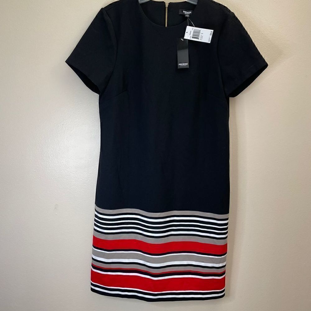 5.New! Premise Dresses| T shirt dress| striped| Woman’s Medium